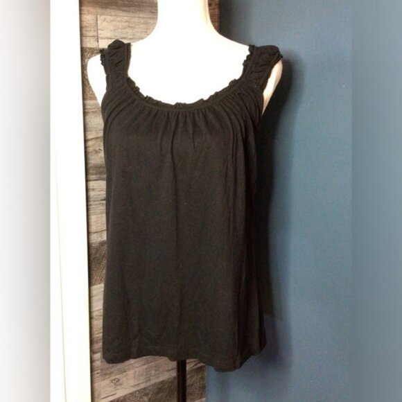 Cato medium Black Sleeveless Tank Top (5L) - Picture 1 of 7